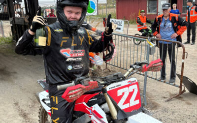 Fanticia edustava Hermanni Koskinen on uusi motocrossin MX1-luokan suomenmestari!